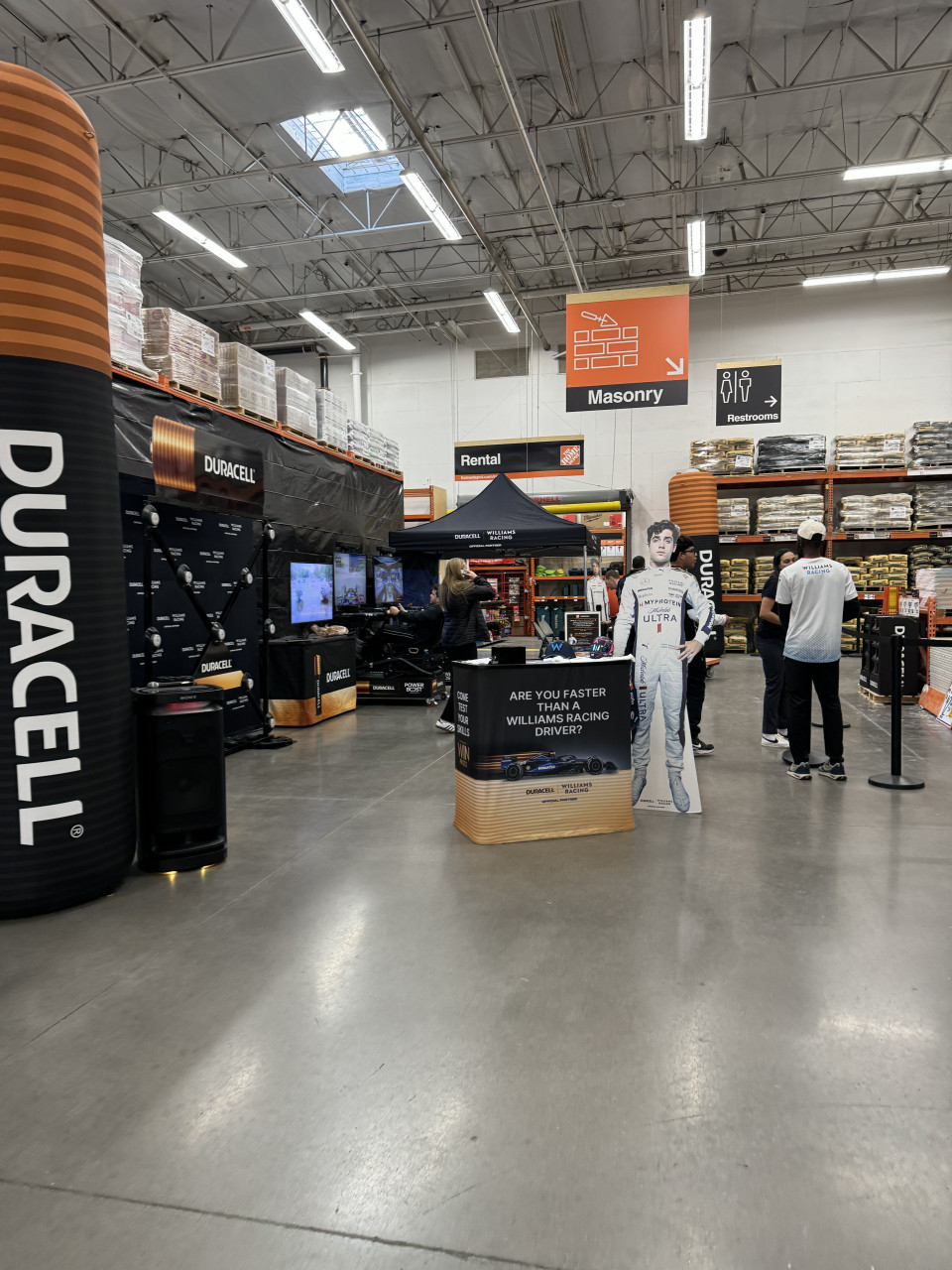 Duracell x Formula 1 Racing Activations — campaign staffed by Street Teams Co