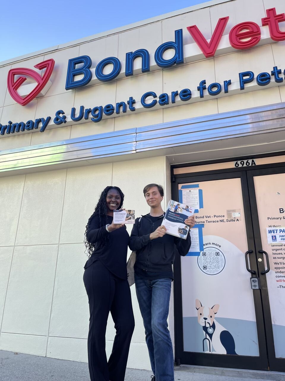 Bond Vet - Grand Openings street team activation