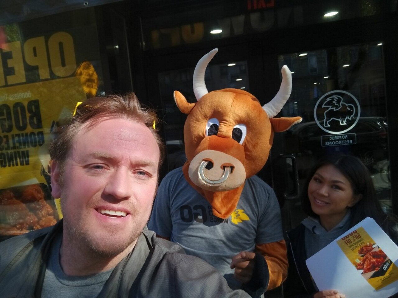 Buffalo Wild Wings GO! - East Village Street Takeover street team activation
