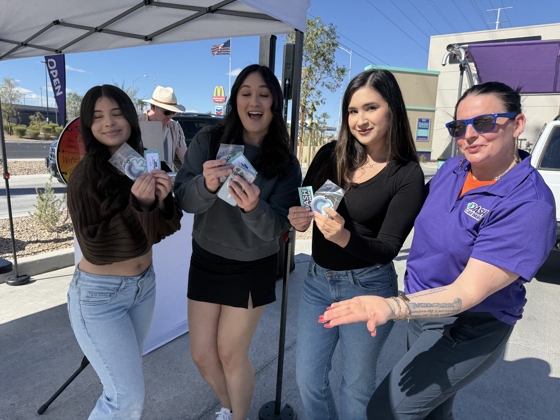 Dash Car Wash - Las Vegas Grand Opening street team activation