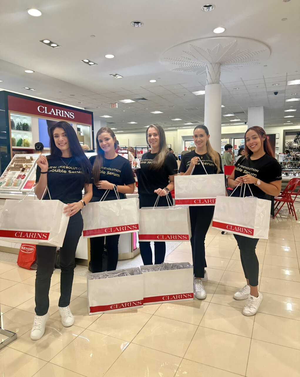 Clarins - Multi-Market Product Launch Tour street team activation