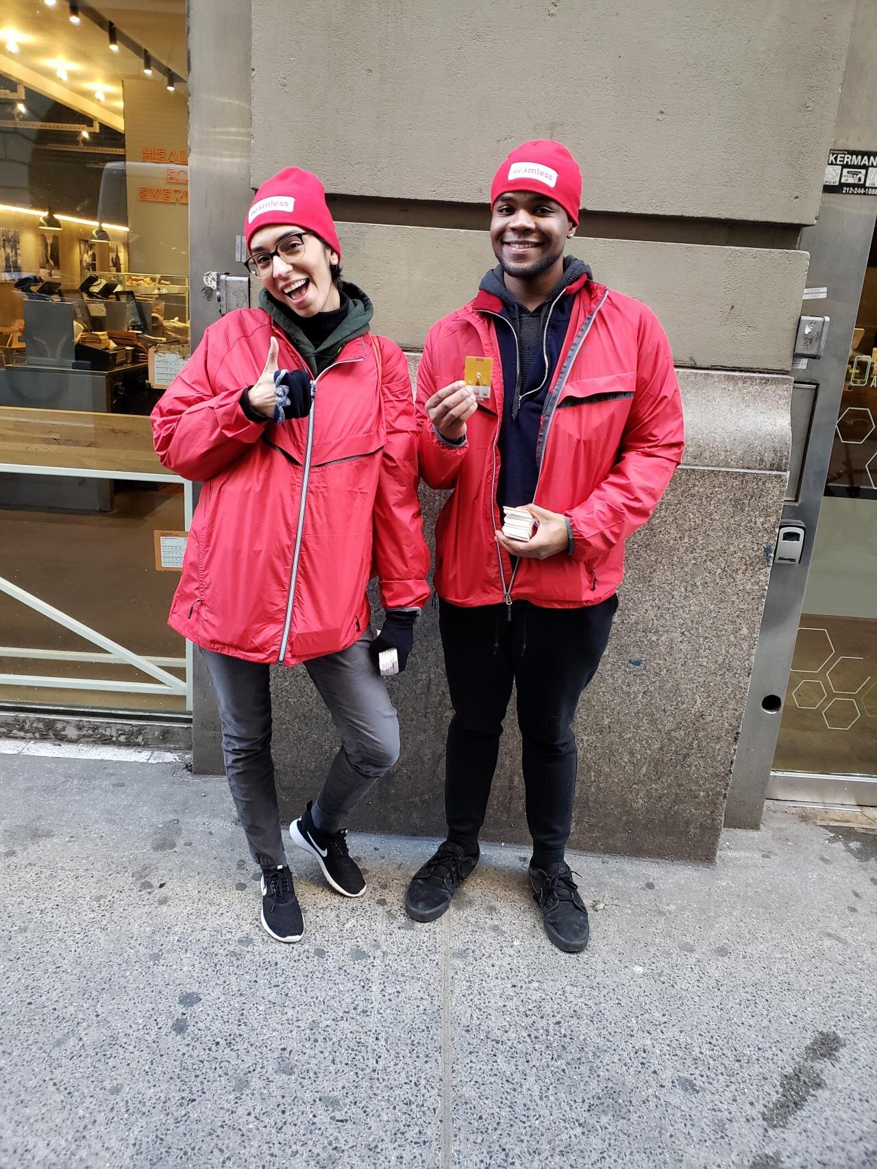 Grubhub - NYC Street Team street team activation