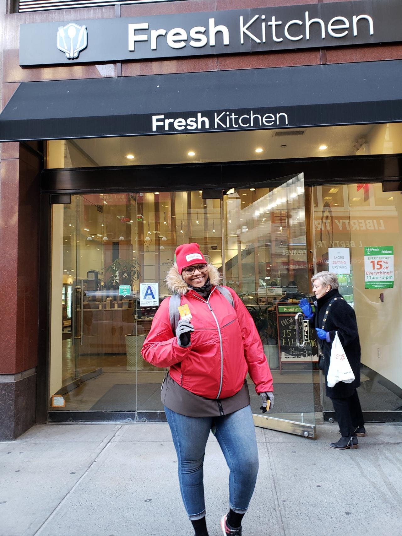 Grubhub - NYC Street Team street team activation