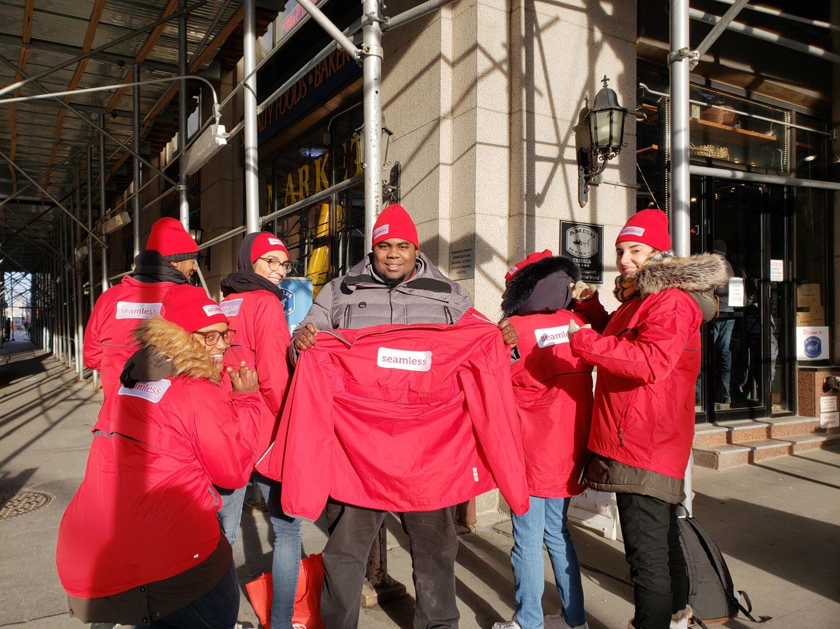 Grubhub - NYC Street Team street team activation