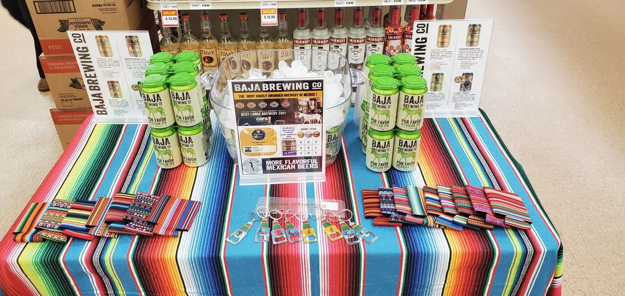 Baja Brewing - Beer Sampling street team activation