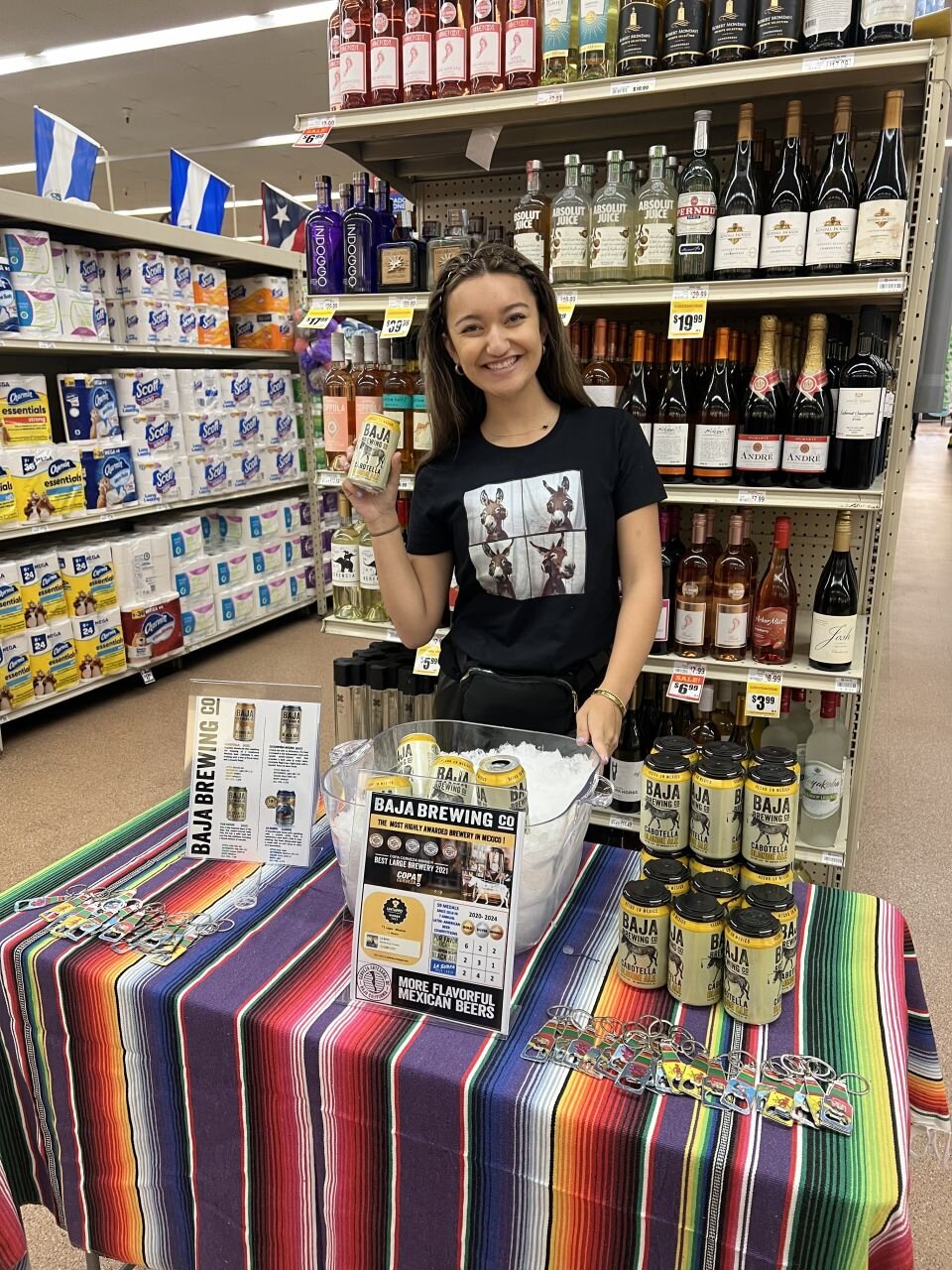 Baja Brewing - Beer Sampling street team activation