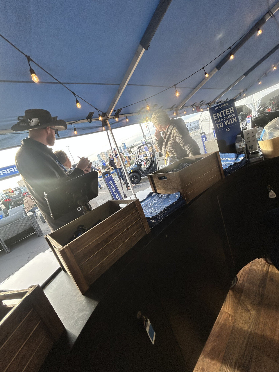 Polaris - National Finals Rodeo street team activation