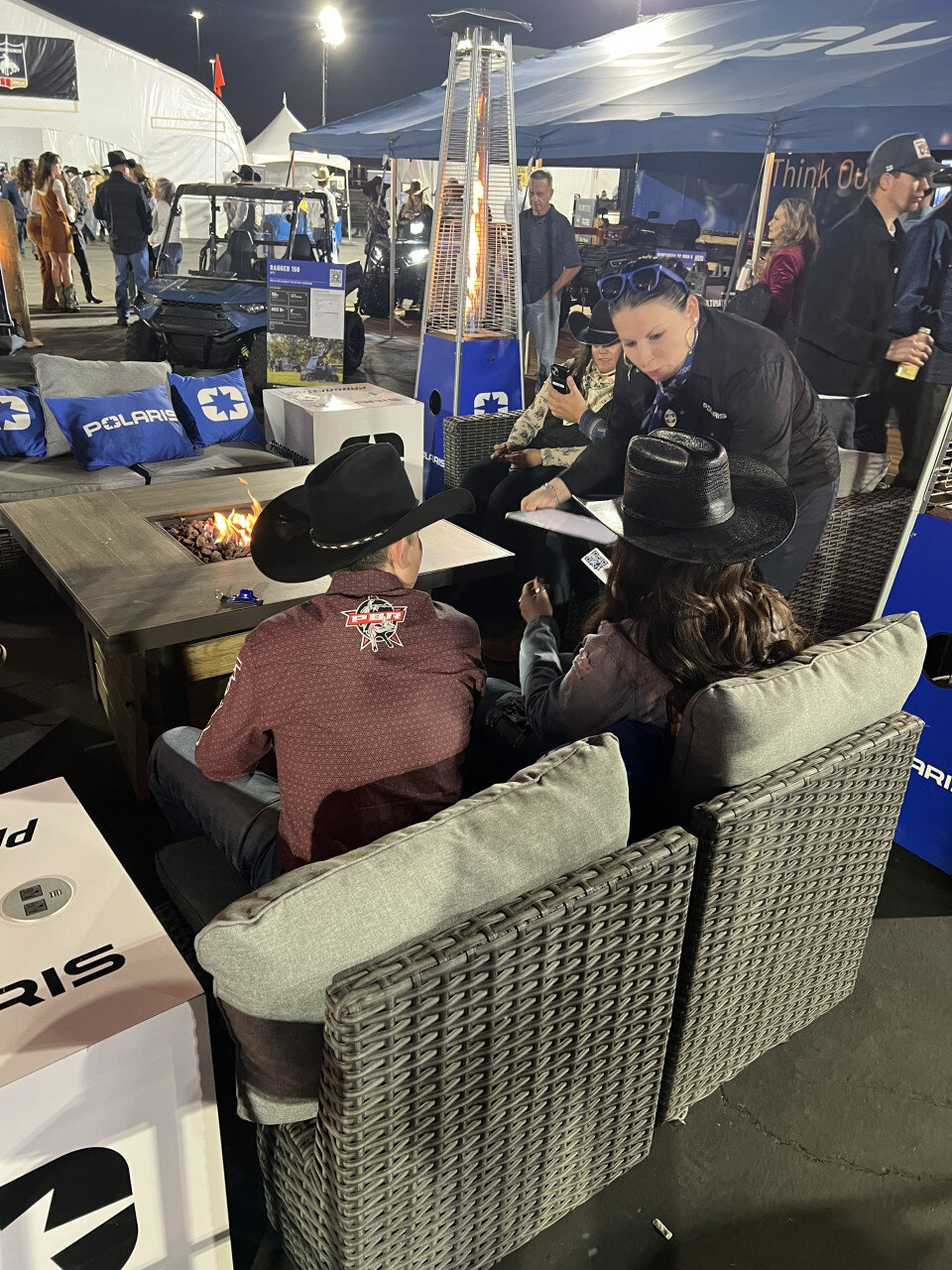 Polaris - National Finals Rodeo street team activation