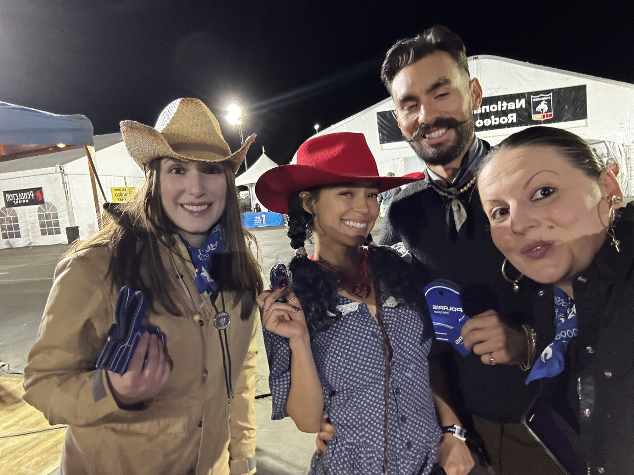 Polaris - National Finals Rodeo street team activation