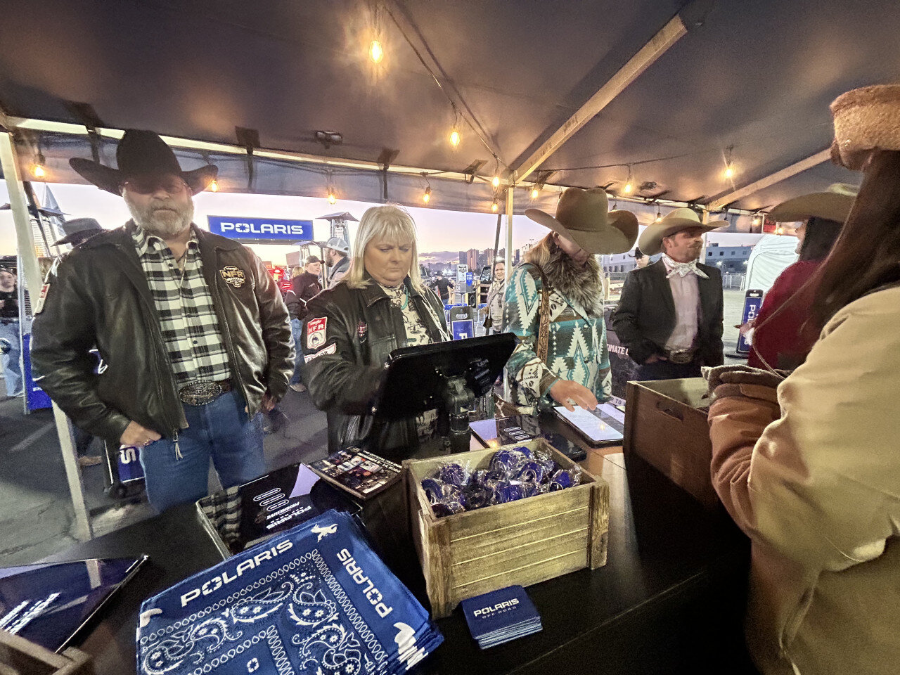 Polaris - National Finals Rodeo street team activation