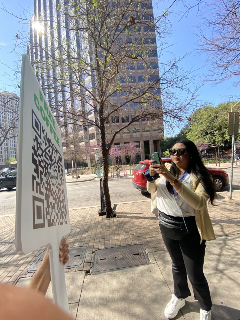 Qwick - SXSW Street Team Activation street team activation