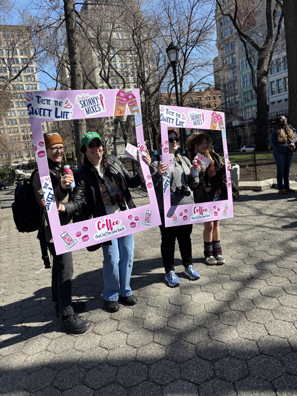 Skinny Mixes - NYC Street Sampling Blitz street team activation