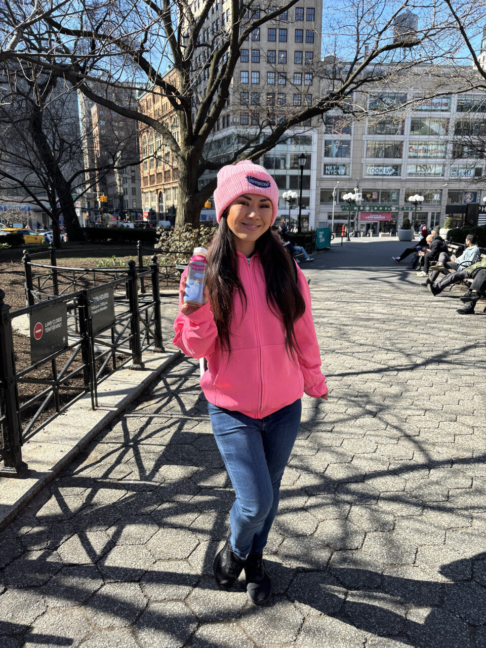 Skinny Mixes - NYC Street Sampling Blitz street team activation