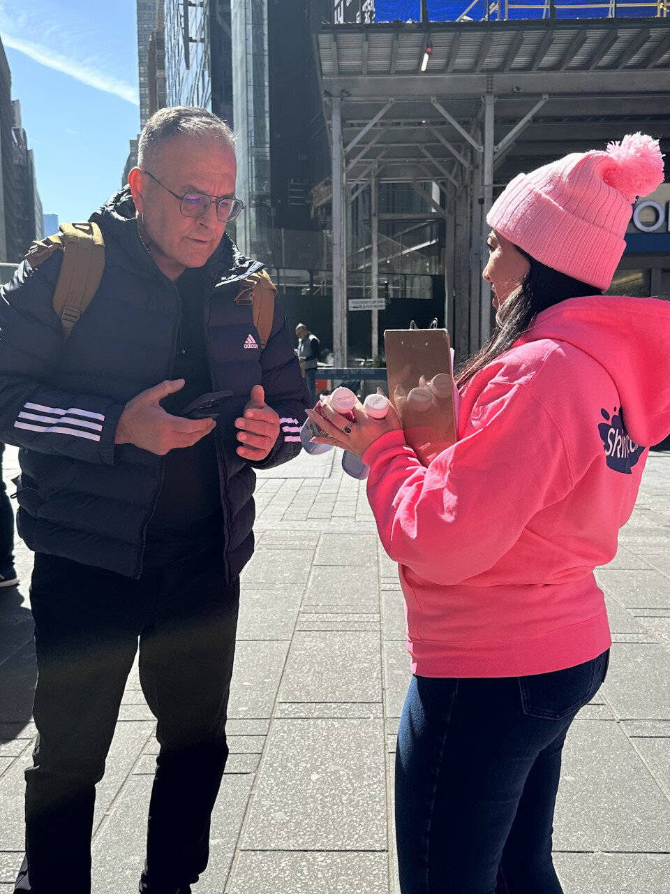 Skinny Mixes - NYC Street Sampling Blitz street team activation