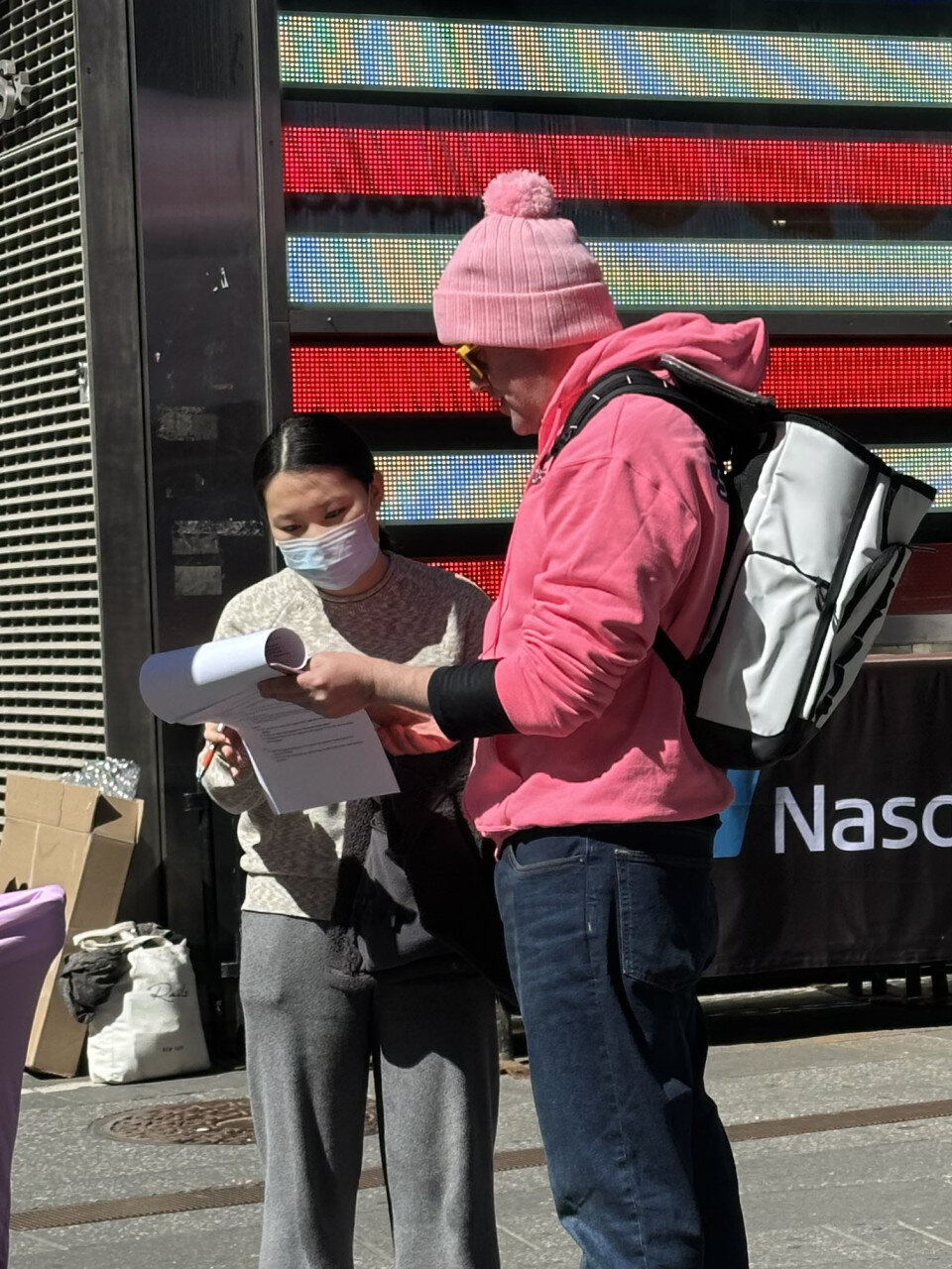 Skinny Mixes - NYC Street Sampling Blitz street team activation
