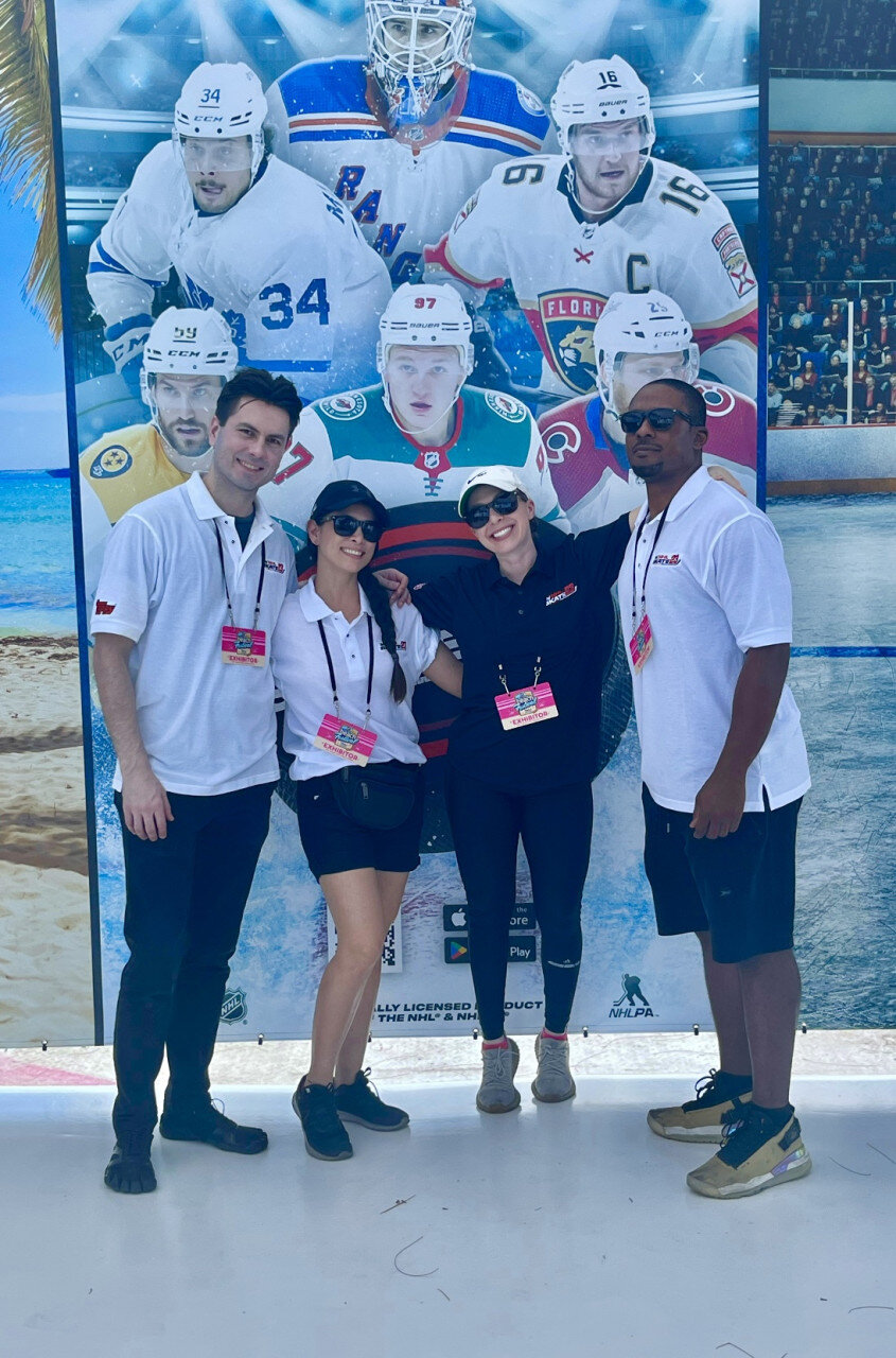 Topps - NHL All Star Beach Fest street team activation