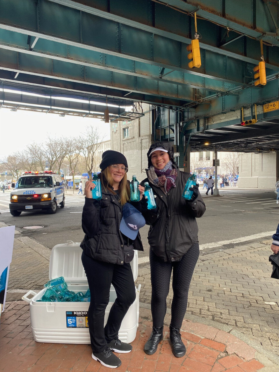 Waiakea Water x Aaron Judge Opening Day street team activation