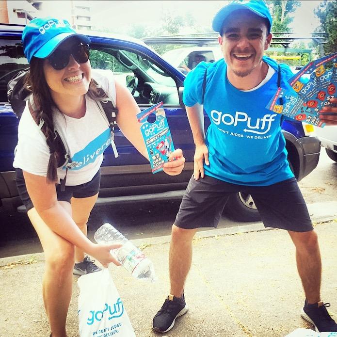 GoPuff — campaign staffed by Street Teams Co
