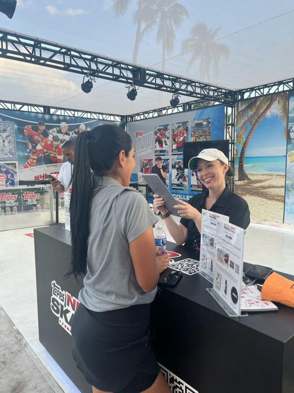 Topps - NHL All Star Beach Fest — campaign staffed by Street Teams Co